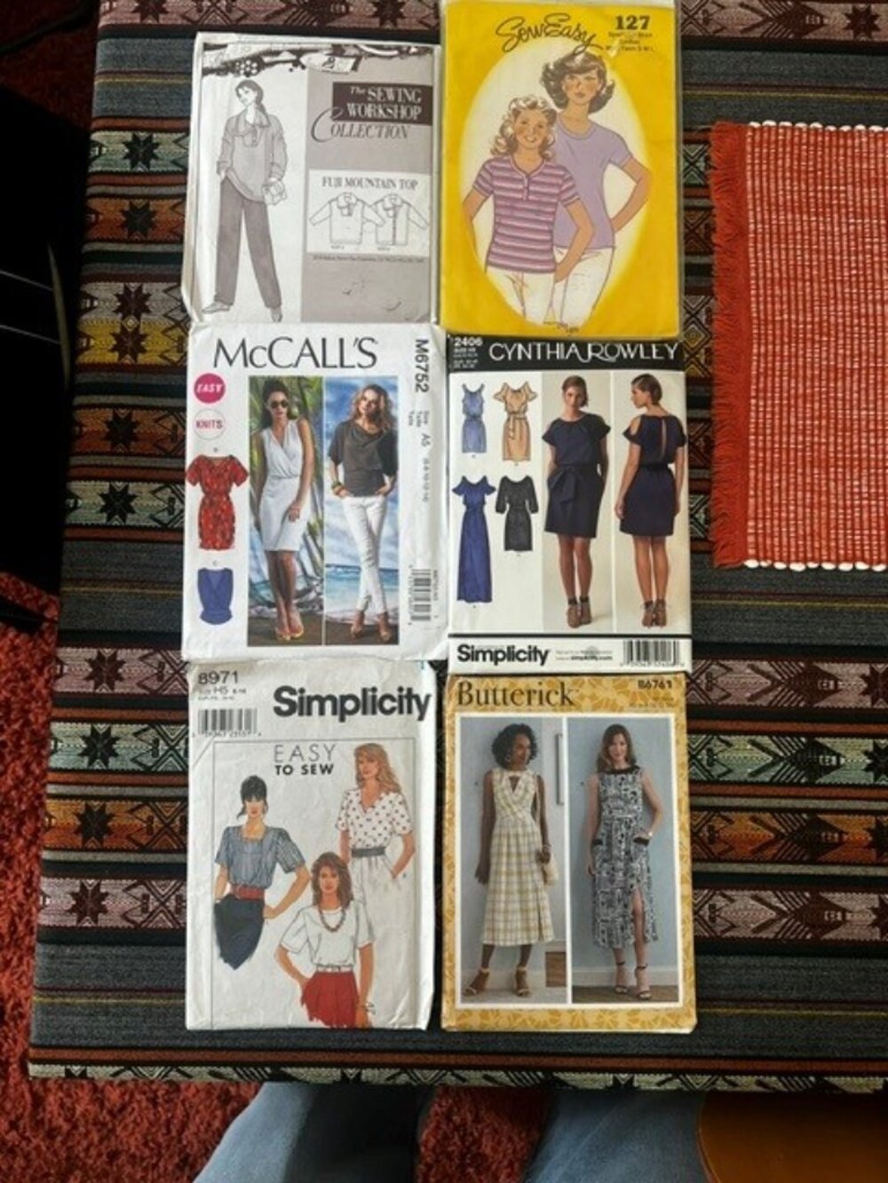 Misc. Vintage Sewing/Craft Patterns. To be auctioned LIVE. See details below. - Picture 3 of 13